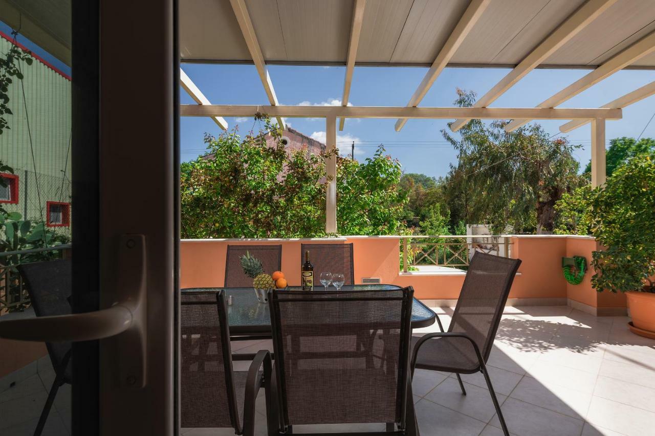 Corfu Villa Potamaki Kompitsion Exterior foto
